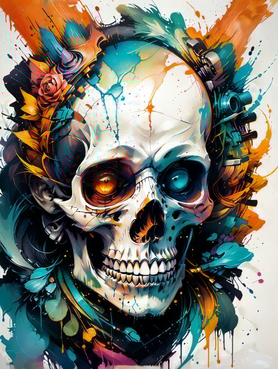skull images art