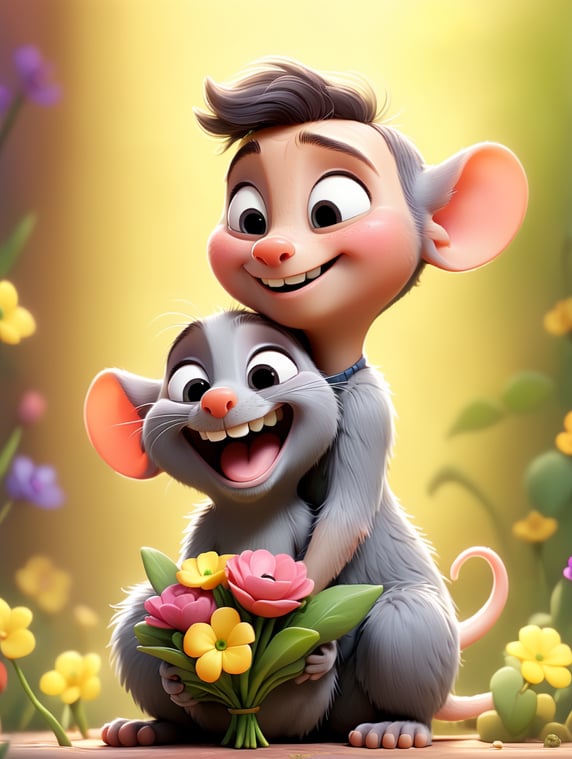 cute rat