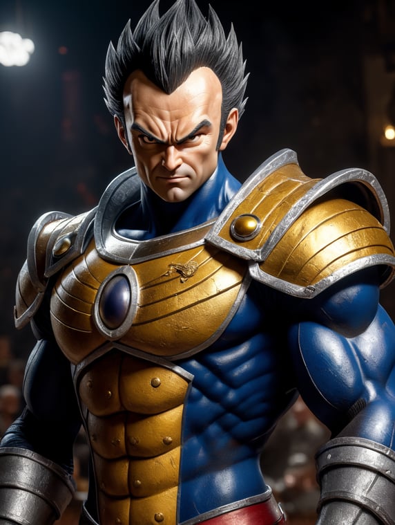 vegeta in a looney tunes costume