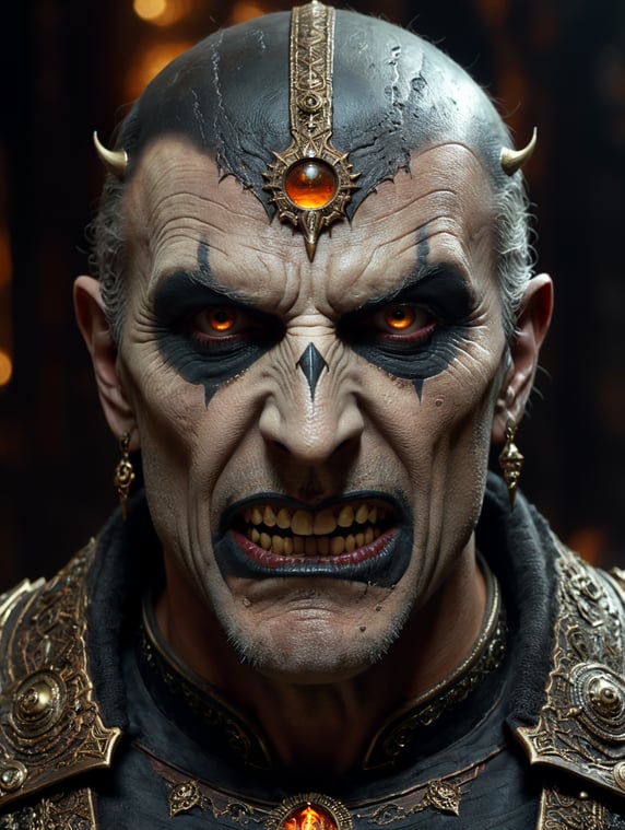 Best makeup for Helloween, idea, man makeup