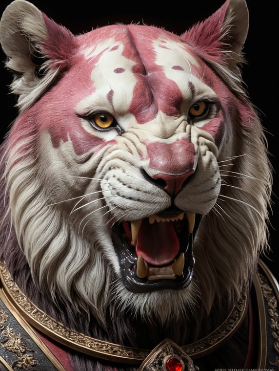 black lion