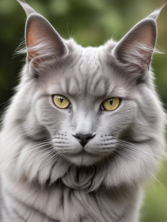 Nebelung cat Barry Potter