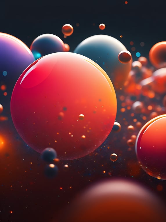 data, abstract, dots