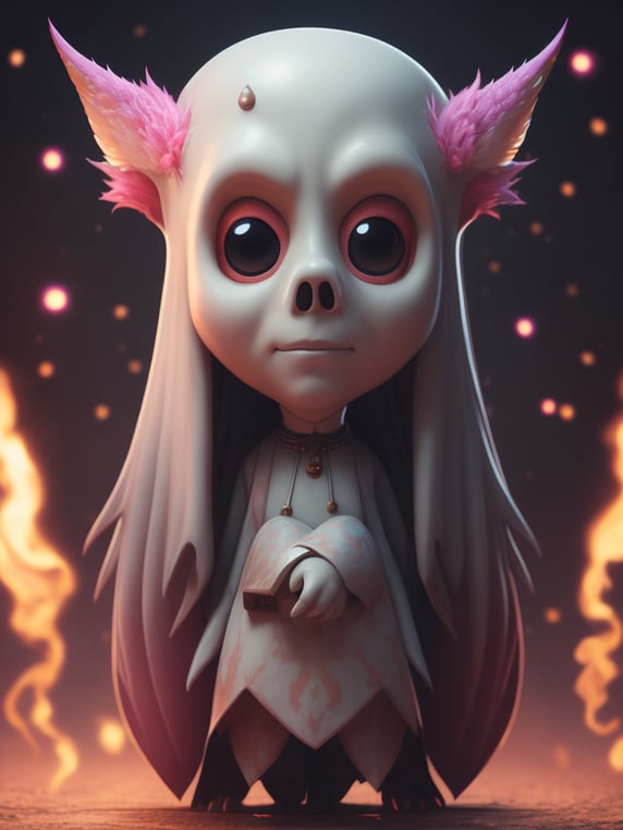 cute and pink ghost; fantasma fofo e rosa