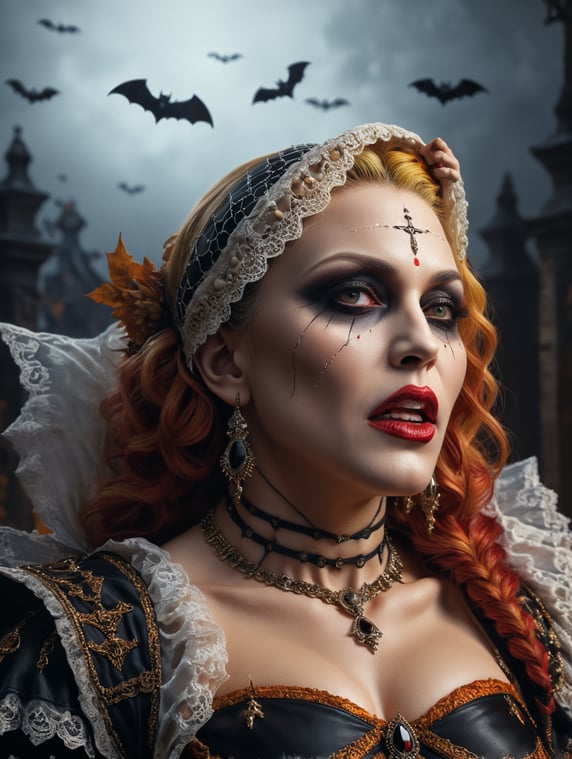Madonna: beautiful Halloween transformation; Madonna: bellissima trasformazione di Halloween