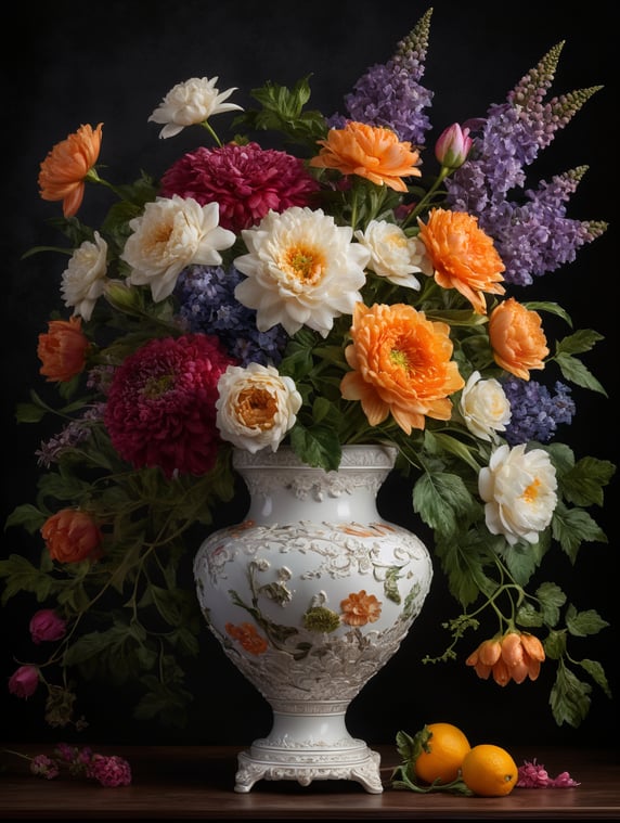 porcelain white vase canon hi def still life floral arrangement home decor photography ceramic art high-resolution image white vase photography canon camera