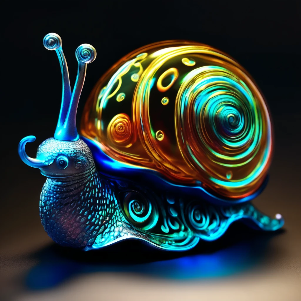 Stable Diffusion Prompt: Transparent luminous object emphasizing ...