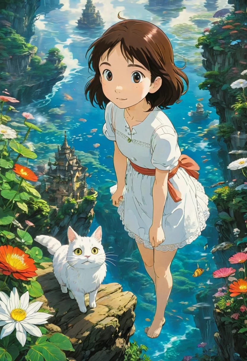Stable Diffusion Prompt: White Lace, by Studio Ghibli, best quality ...