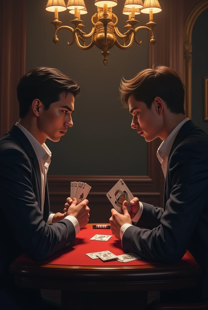 Stable Diffusion Prompt: Final showdown: protagonist unveils trump card ...