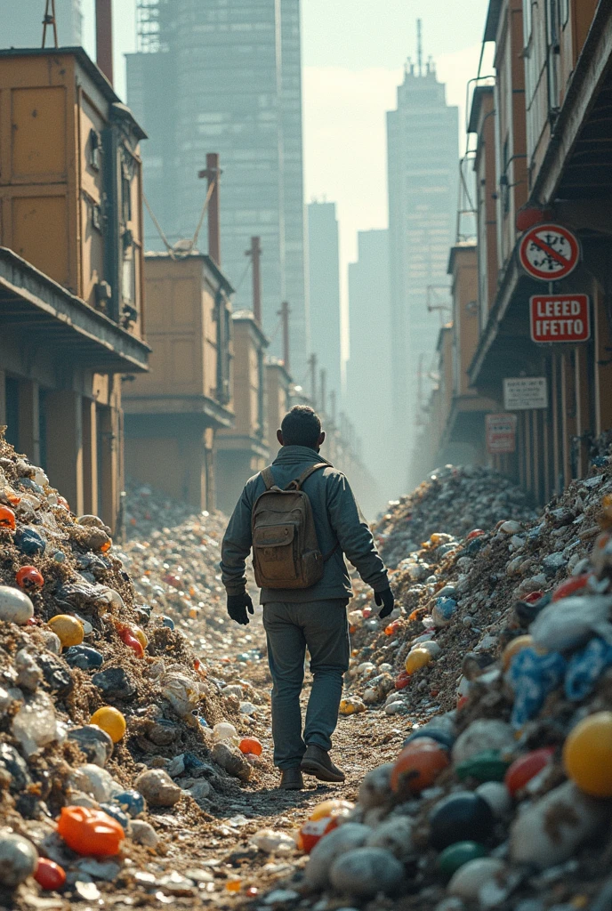 Stable Diffusion Prompt: Eco-friendly waste management promotes ...