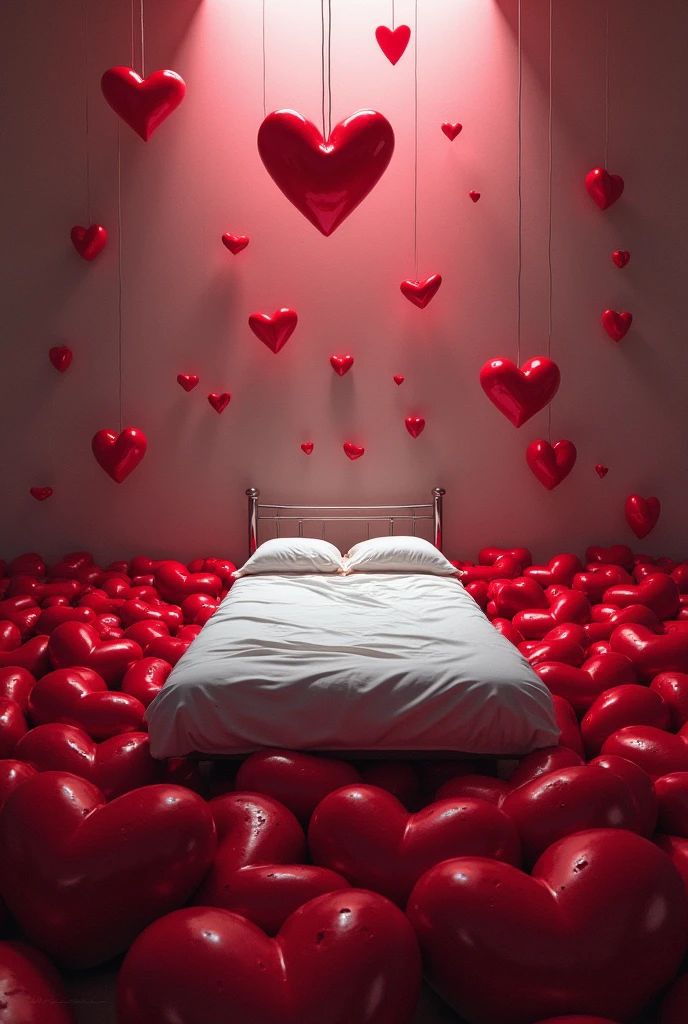 Stable Diffusion Prompt: Heartfelt Bed Design: Cozy Decor with Love at ...
