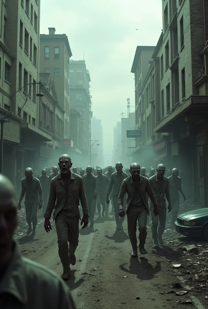 Stable Diffusion Prompt: Zombie town