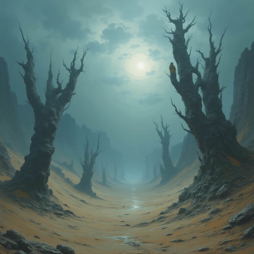 Stable Diffusion Prompt: I want to see a surrealistic landscape, Desert ...