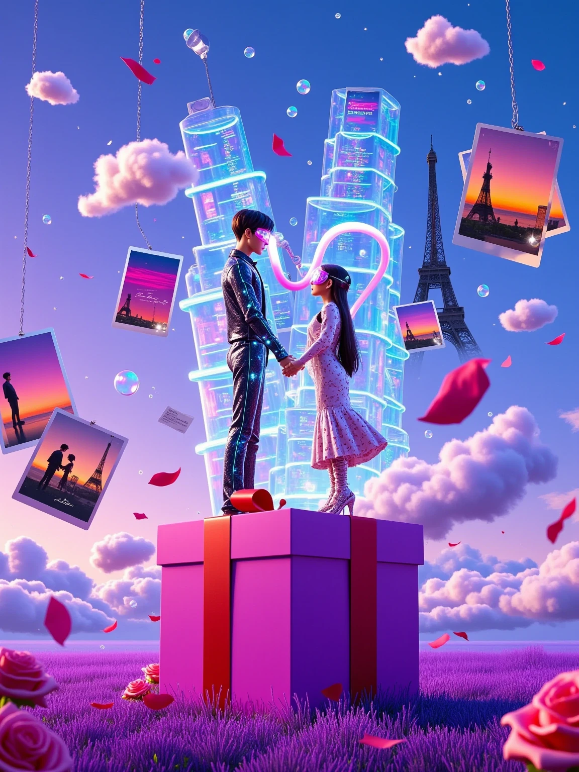 Stable Diffusion Prompt: Lowpoly modeling with glitch art effects in ...