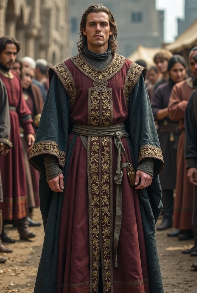 Stable Diffusion Prompt: Explore medieval men's fashion (13th-15th ...