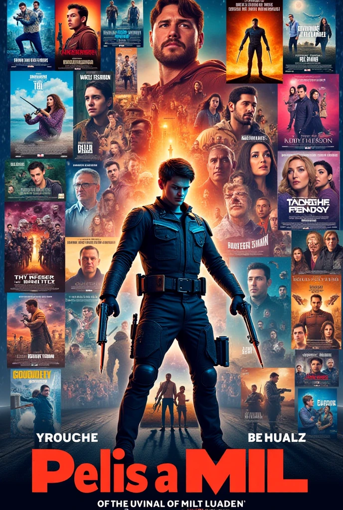 Stable Diffusion Prompt: Create a 2025 movie release collage for viral ...