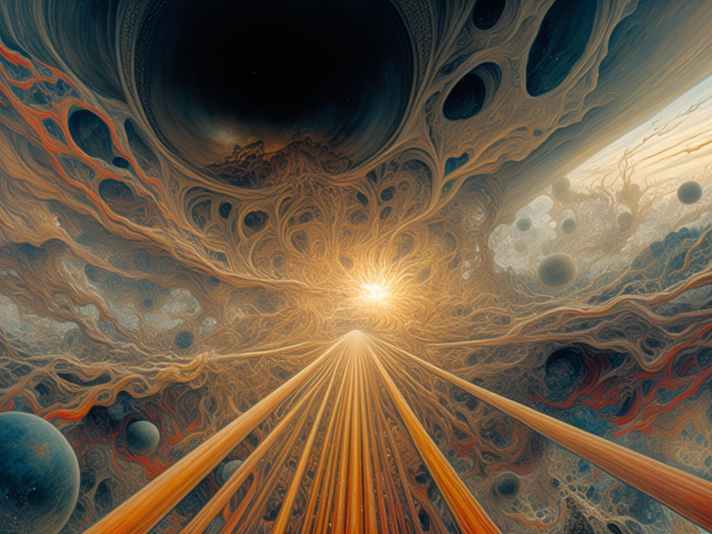 Stable Diffusion Prompt: Space alien, tug of war between the stars